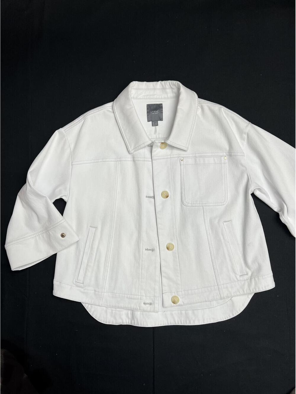 Lysse New York White denim Jacket - Picture 9 of 9
